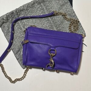Rebecca Minkoff Violet Crossbody Bag with Gold Chain